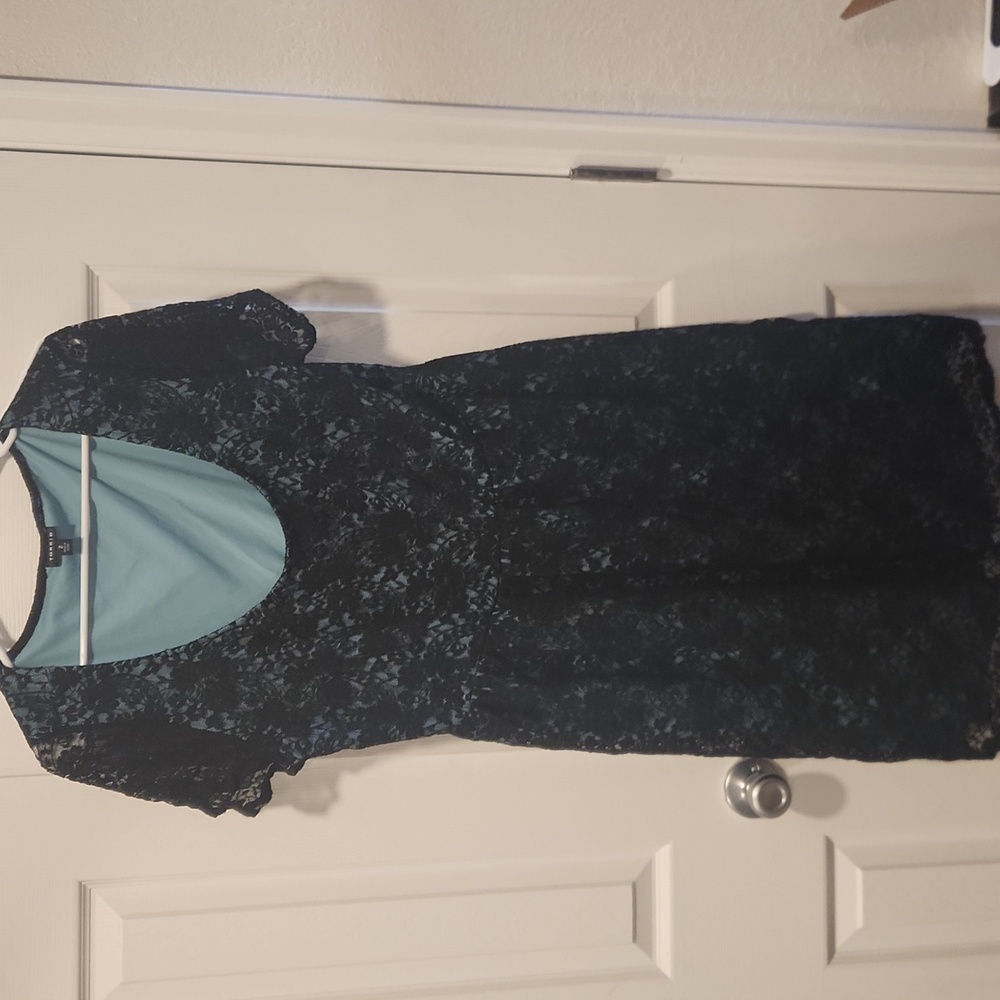Torrid Turquoise Lace Dress